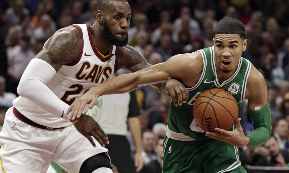 JAYSON TATUM LEBRON JAMES Crédits photo : ftw.usatoday